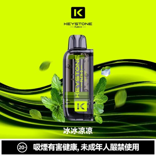 Alternative view of KEYSTONE  FLEX-3 鑰石 25000口 專彈專機套裝｜大容量續航・台灣現貨